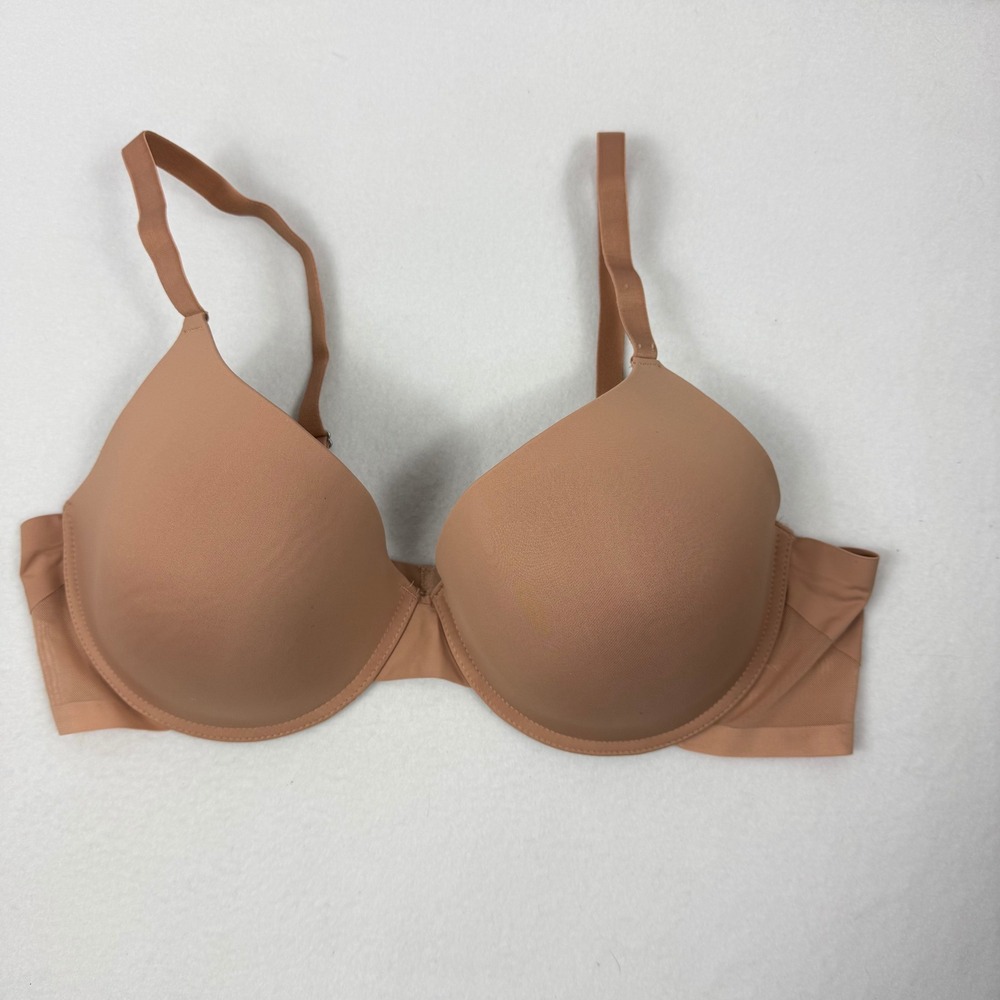 Vince Camuto 42C‎ Beige Seamless T-Shirt Bra Underwire Full Coverage